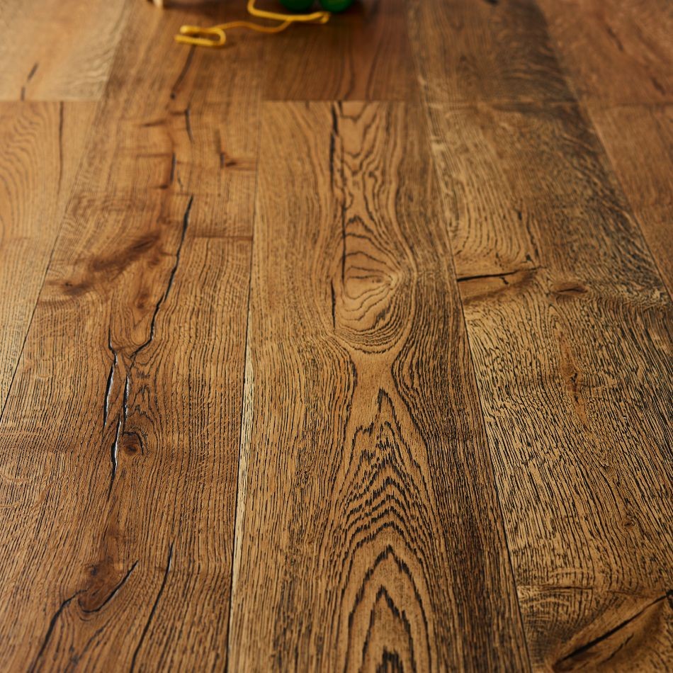 Artisan Flooring Tummel Brushed//Black Grained/Sunken Filler/Oiled French Oak