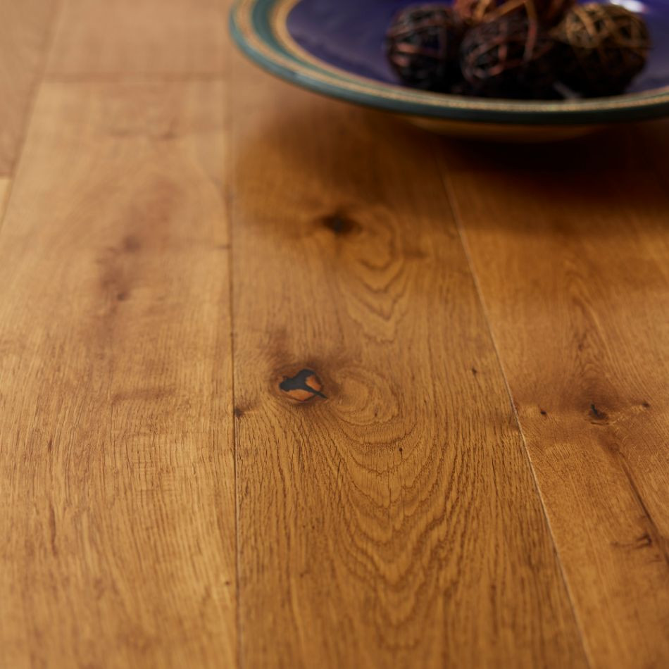 Artisan Flooring Smoked/Satin Lacquered Traditional 18/4 