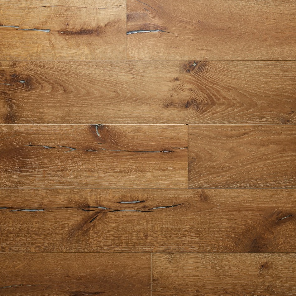 Artisan Flooring - Morar Smoked/Limed/Sunken Filler/White Oiled French Oak